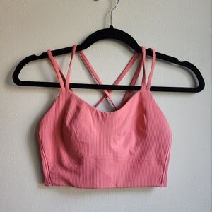 Lululemon Like a Cloud Ribbed Longline Bra *Light Support, B/C Cup Size 6